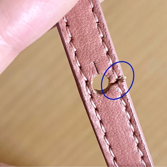 Mansur Gavriel Double Zip Leather Crossbody Bag blush pink - Picture 13 of 16